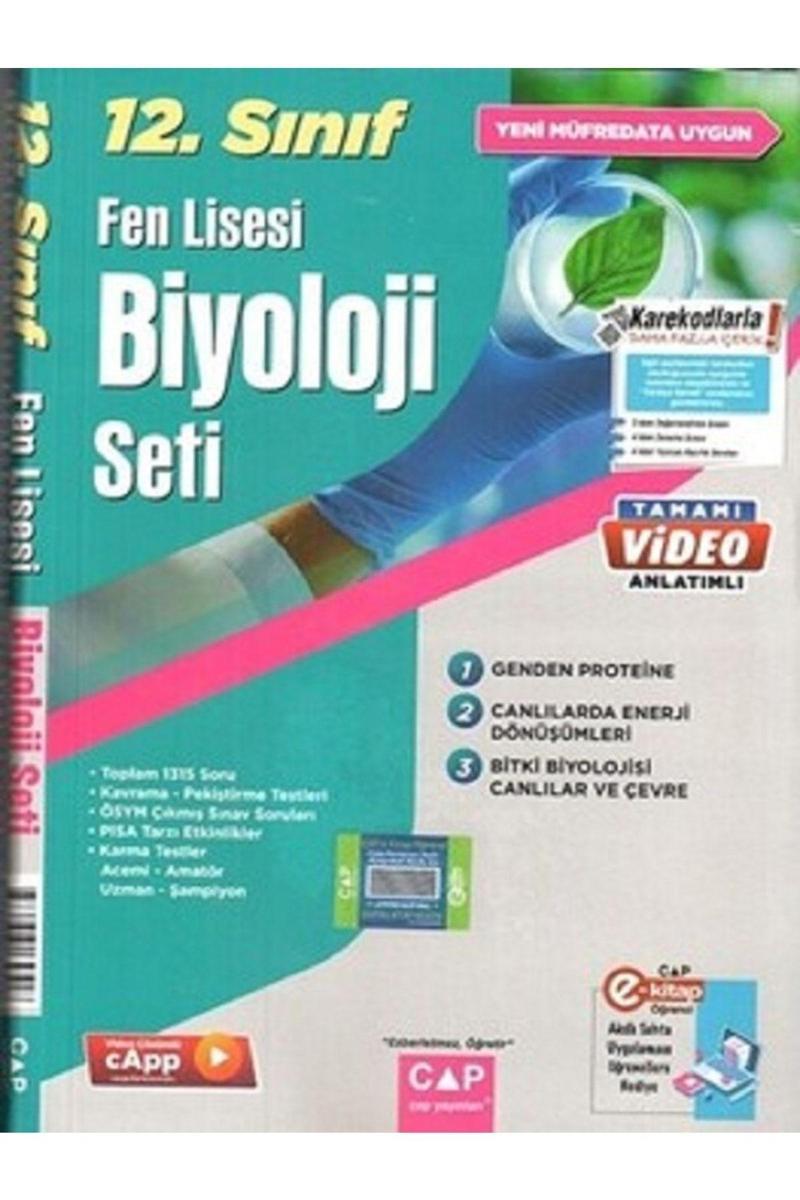 Çap Yayınları 12. Sınıf Fen Lisesi Biyoloji Seti