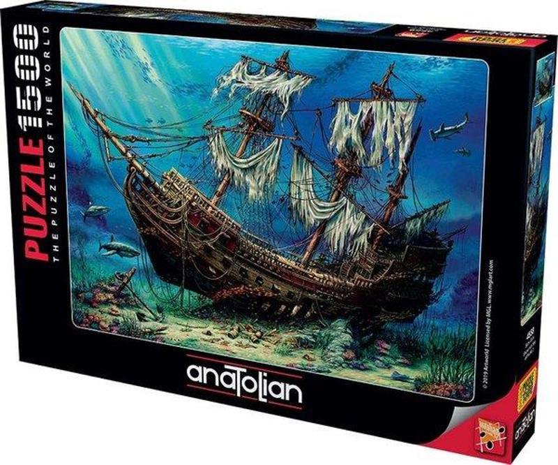 4558 Batık Gemi 1500 Parça Puzzle