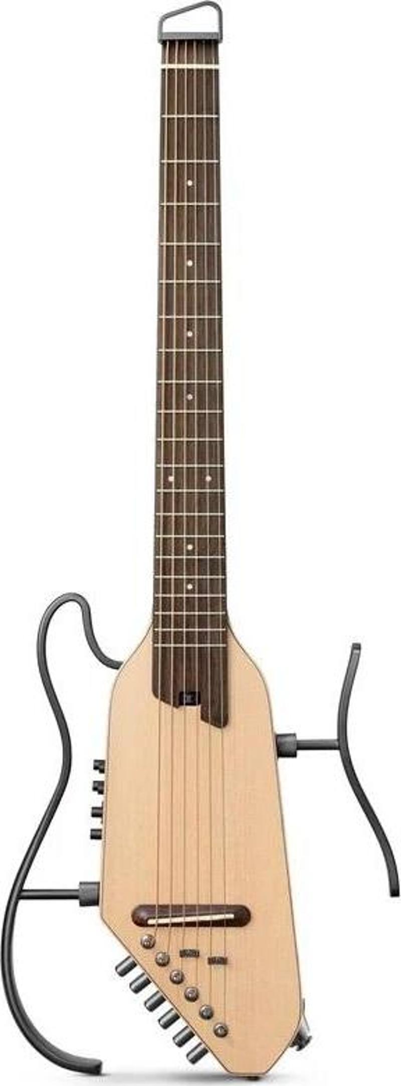 Hush-i Pro Elektro Akustik Gitar (Natural Ladin)