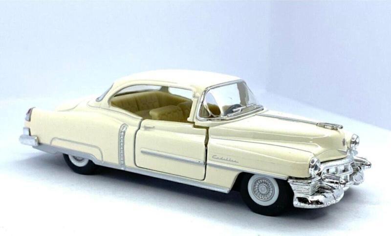 1953 Cadillac Serıes 62 Coupe Çek Bırak 5İnch. Lisanslı Model Araba, Oyuncak Araba 1:43