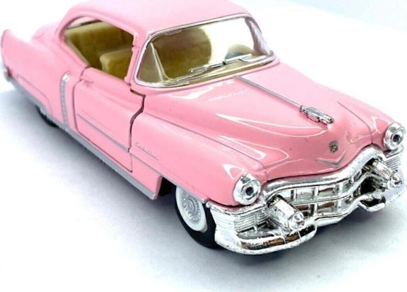 1953 Cadillac Serıes 62 Coupe Çek Bırak 5İnch. Lisanslı Model Araba, Oyuncak Araba 1:43