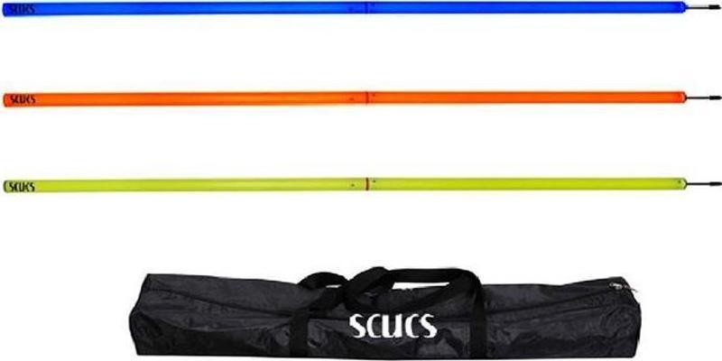 Scucs 1165 Slalom Çubuğu Çivili 32mm Çantalı Set 6lı