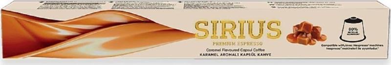 Sirius Premium Fındık Aromalı Kapsül Kahve 55 gr