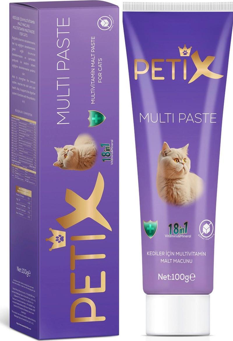 Multivitamin Kedi Macunu ve Tüy Yumağı Önleyici 100 gr