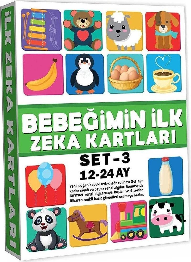 2212 Eğitici Kartlar 12-24 Ay Zeka Kartları  -Dıytoys