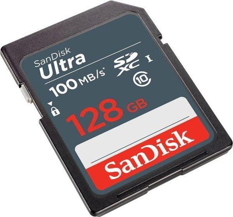 Ultra 128 GB 100 MB/s SDXC UHS-I C10 SDSDUNR-128G-GN3IN Hafıza Kartı