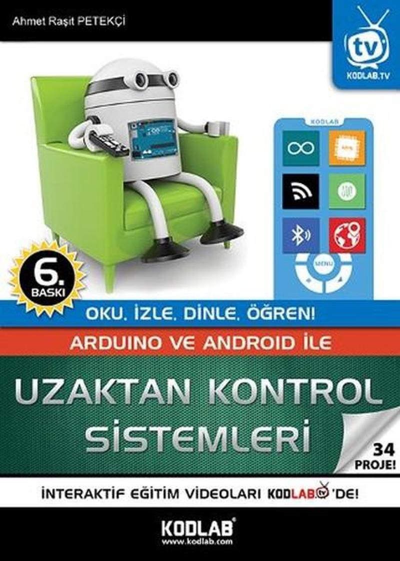 Arduino Ve Android İle Uzaktan Kontrol Sistemleri - 33 Proje