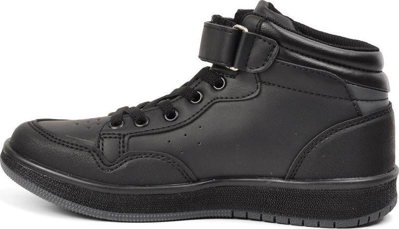 Po-42727-F Siyah Bilek Boy Çocuk Hi Sneaker