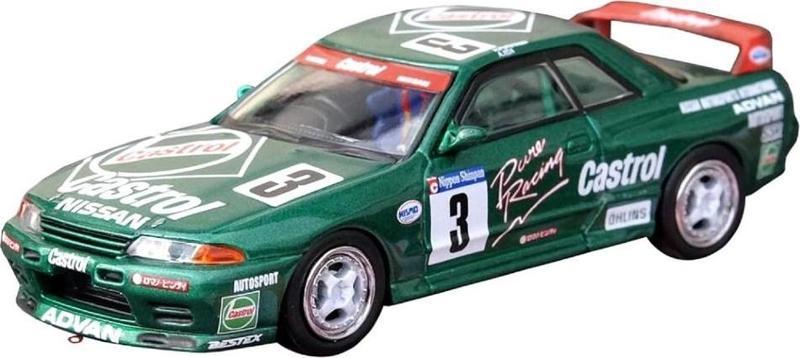 Inno64 1:64 Scale Nissan Skyline GT-R (R32) #3 Castroil Super Taikyu N1 Series Tsukuba 12 Hours 1992