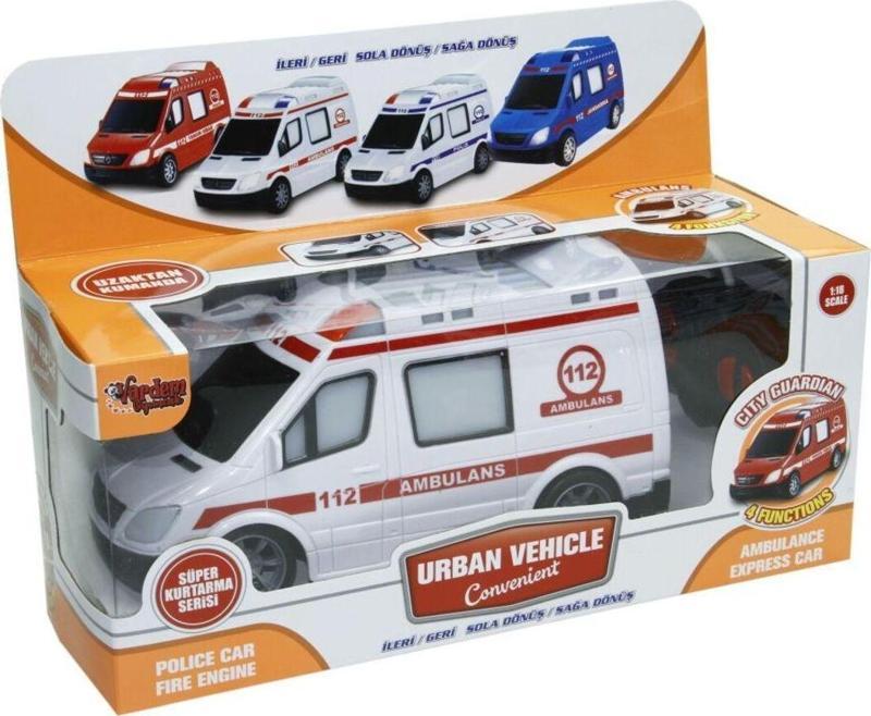 Uzaktan Kumandalı Ambulans Full Fonksiyon İlk Yardım Araçları