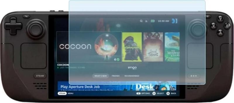 Steam Deck 7 inç Ekran Koruyucu Nano Şeffaf Oyun Konsolu