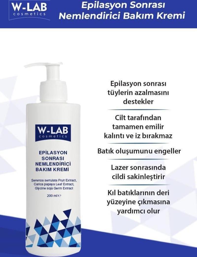 Epilasyon Sonrası Nemlendirici Bakım Kremi 200 ML