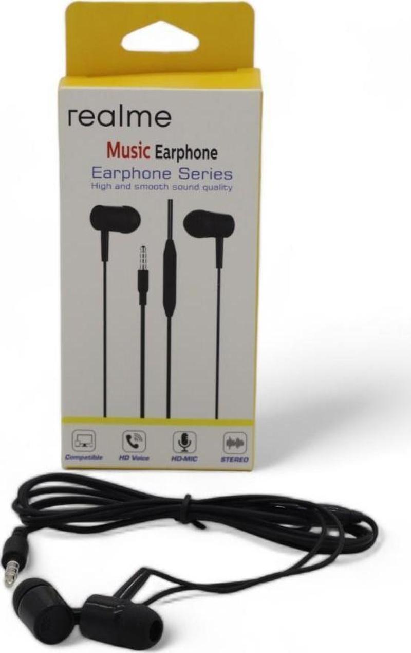 MUSIC EARPHONE KABLOLU KULAKLIK SİYAH