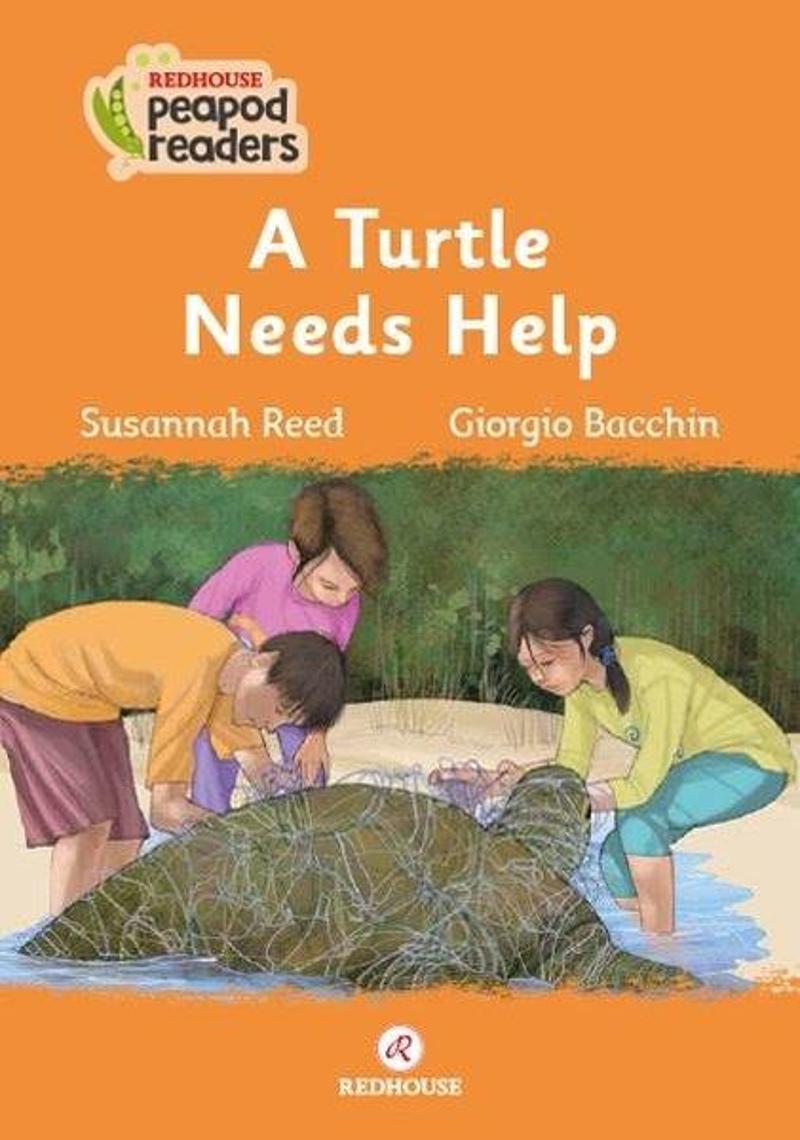 Redhouse Yayınları A Turtle Needs Help - Redhouse Peapod Readers - Susannah Reed