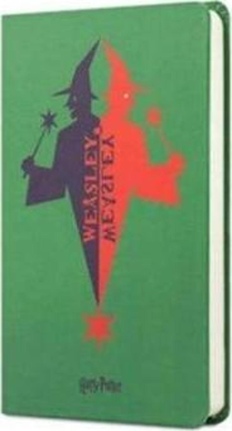 Harry Potter Sert Kapak Mini Defter Weasley Yeşil 80 yaprak 9x14 388241