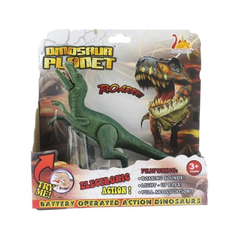 Mega Oyuncak Oyuncak Işıklı Sesli Dinazor Raptor T-Rex