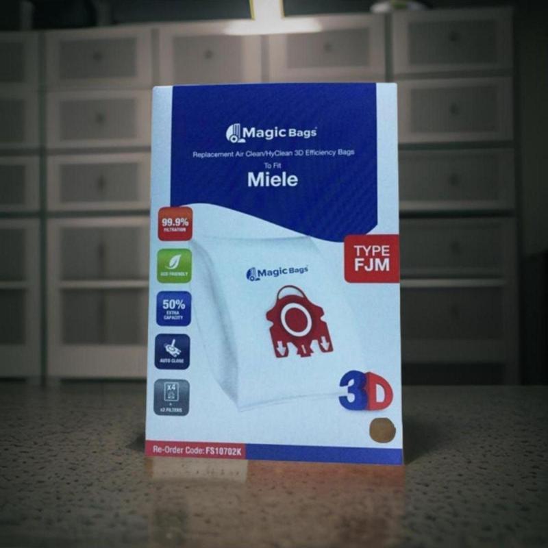 1.Kalite MİELE Electronic 2000 5 Katlı Filele Bez Toz Torbası 16 Adet+8 Micro Filtresi