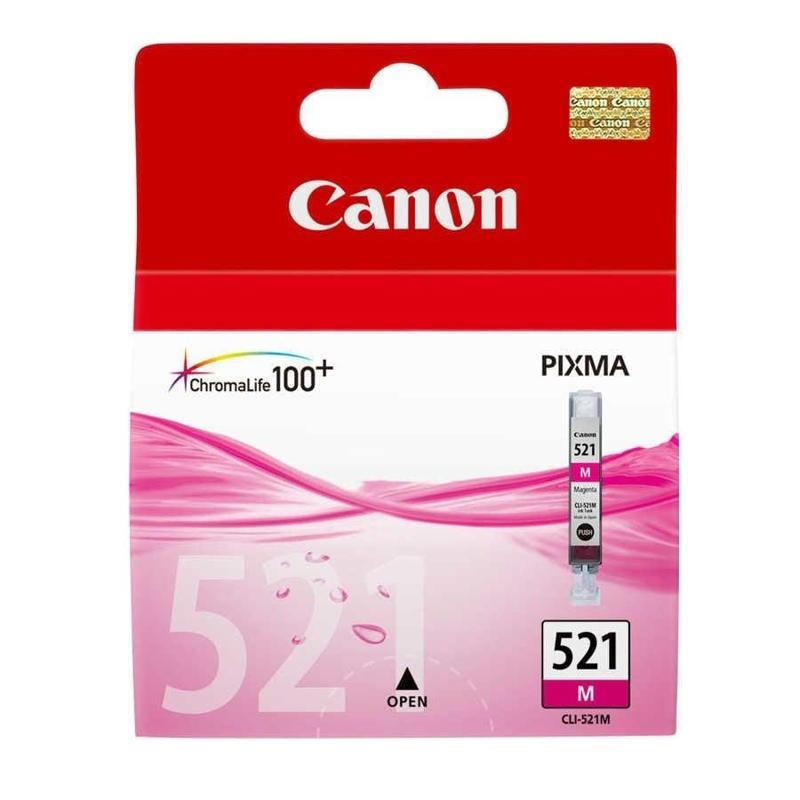 Canon CLI-521M Kırmızı Orijinal Mürekkep Kartuş 2935B004