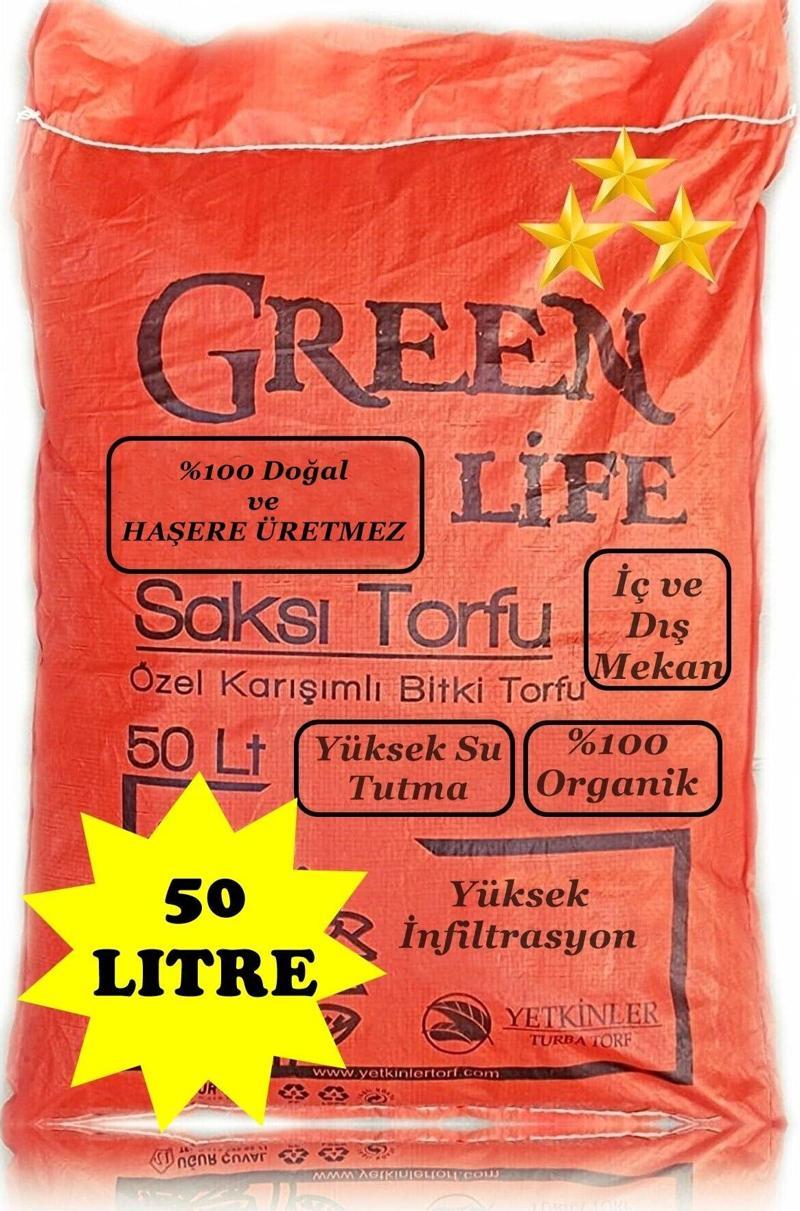 Özel Karışımlı Bitki Çiçek Toprağı Torfu 50lt