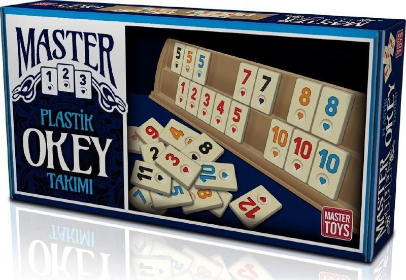 Master Plastik Istakalı Okey Takımı