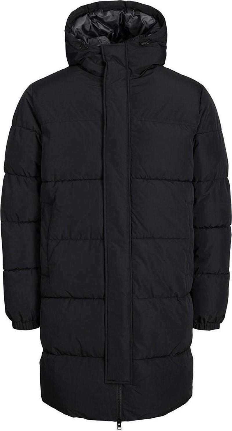 12256980 Jjebradley Long Puffer Sn Siyah