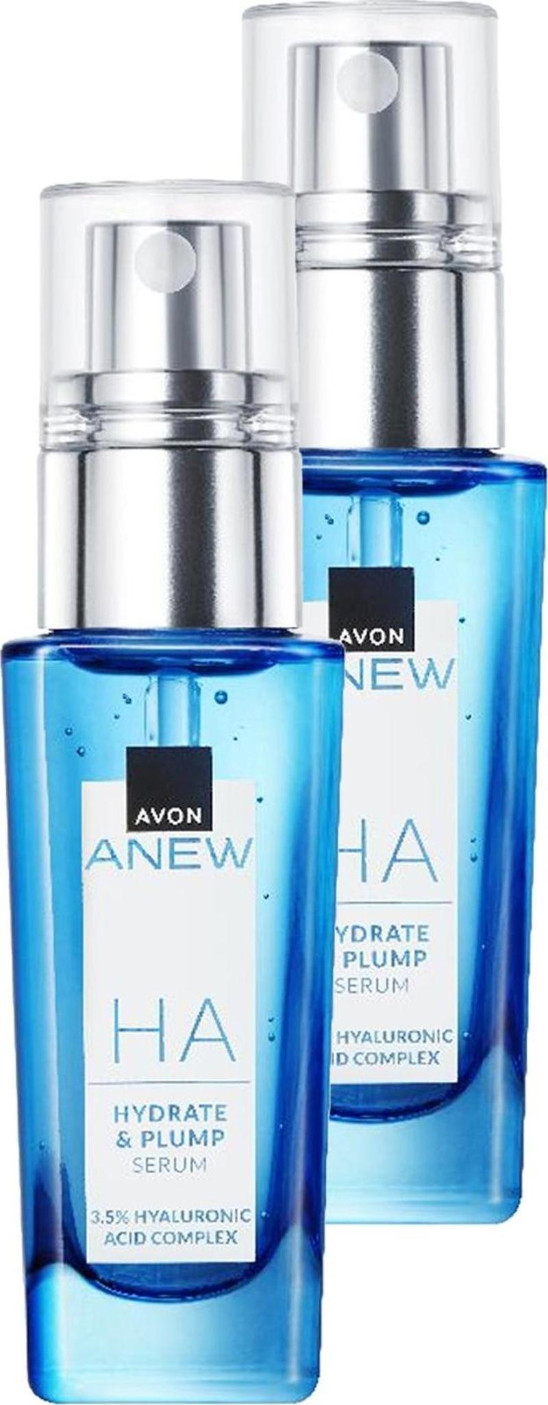 Anew Hyalüronik Asit İçeren Dolgun Görünüm Veren Serum 30 Ml. İkili Set