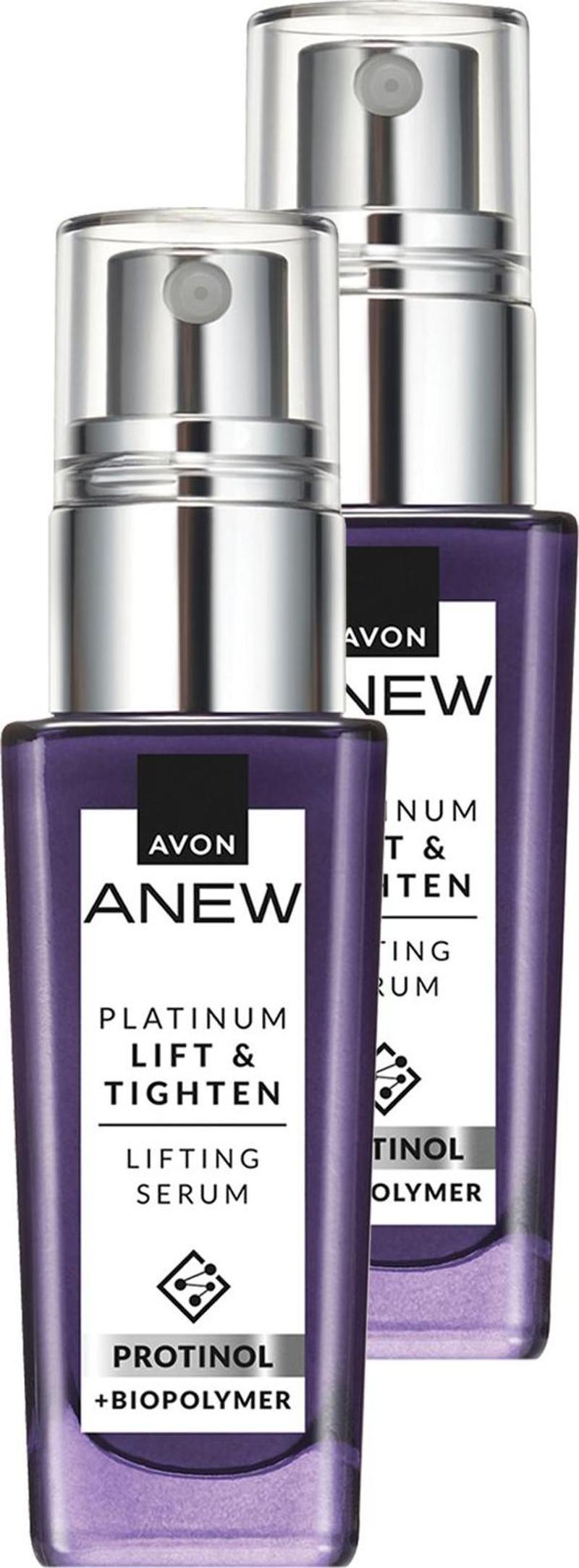 Anew Platinum Lift & Tighten Lifting Serum 30 Ml. İkili Set