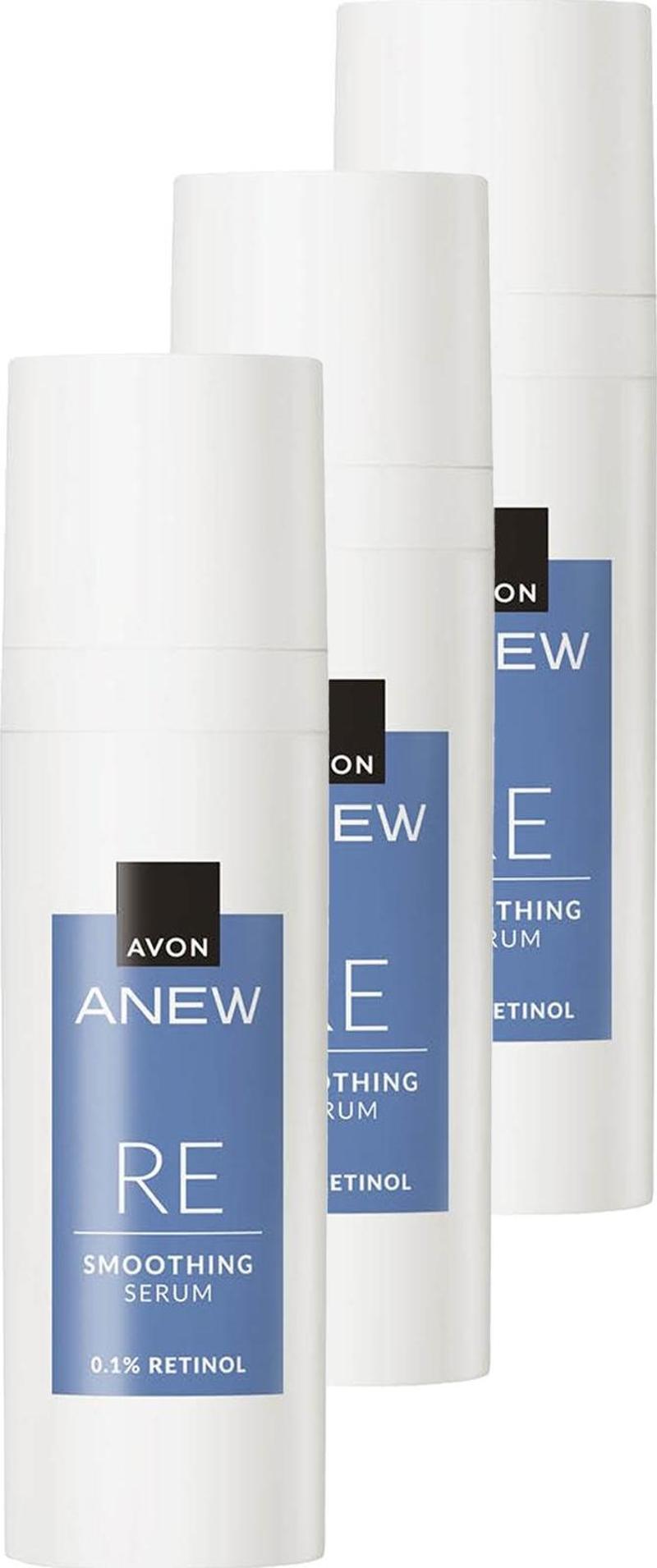 Anew RE Pürüzsüz Görünüm Veren Serum 30 Ml. Üçlü Set