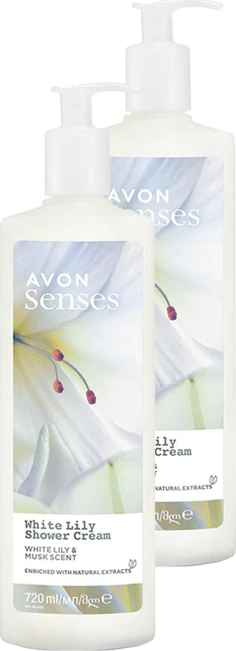 Senses White Lily Beyaz Zambak Kokulu Duş Jeli 720 Ml. İkili Set