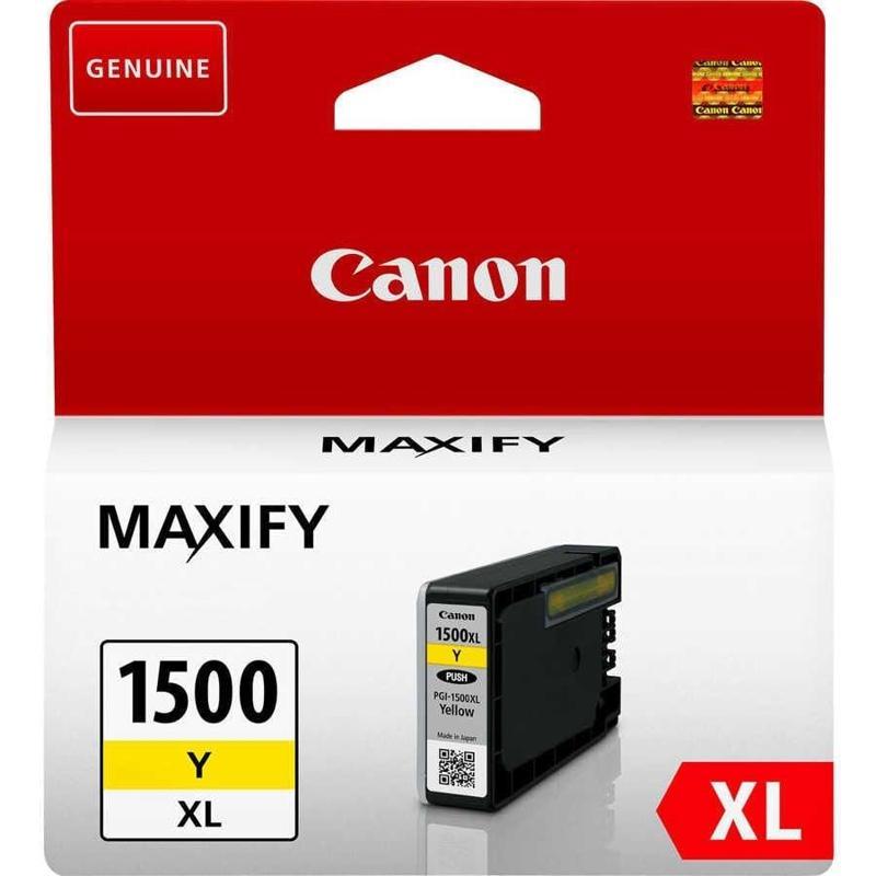 Canon PGI-1500XL Y Sarı Orijinal Mürekkep Kartuş 9195B001