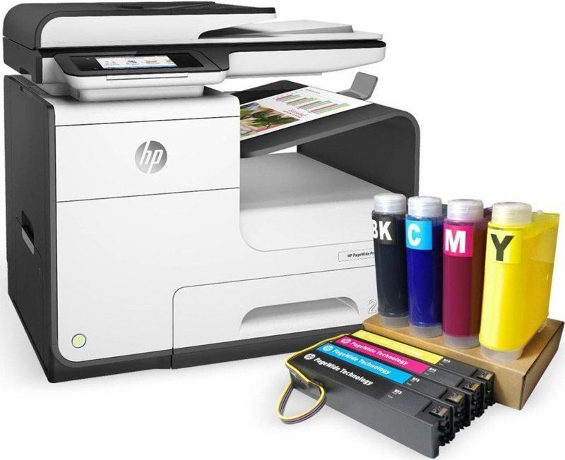 Pagewide Pro 477Dw (D3Q20B) Yazıcı ve XXL Bitmeyen Kartuş Sistemi