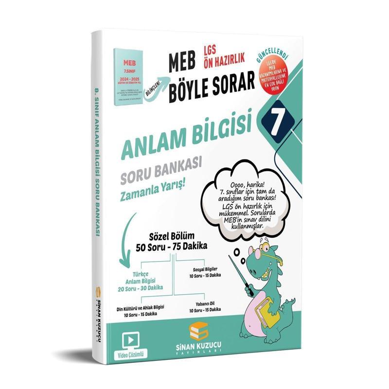 7. Sınıf | ANLAM BİLGİSİ SORU BANKASI - sinan kuzucu