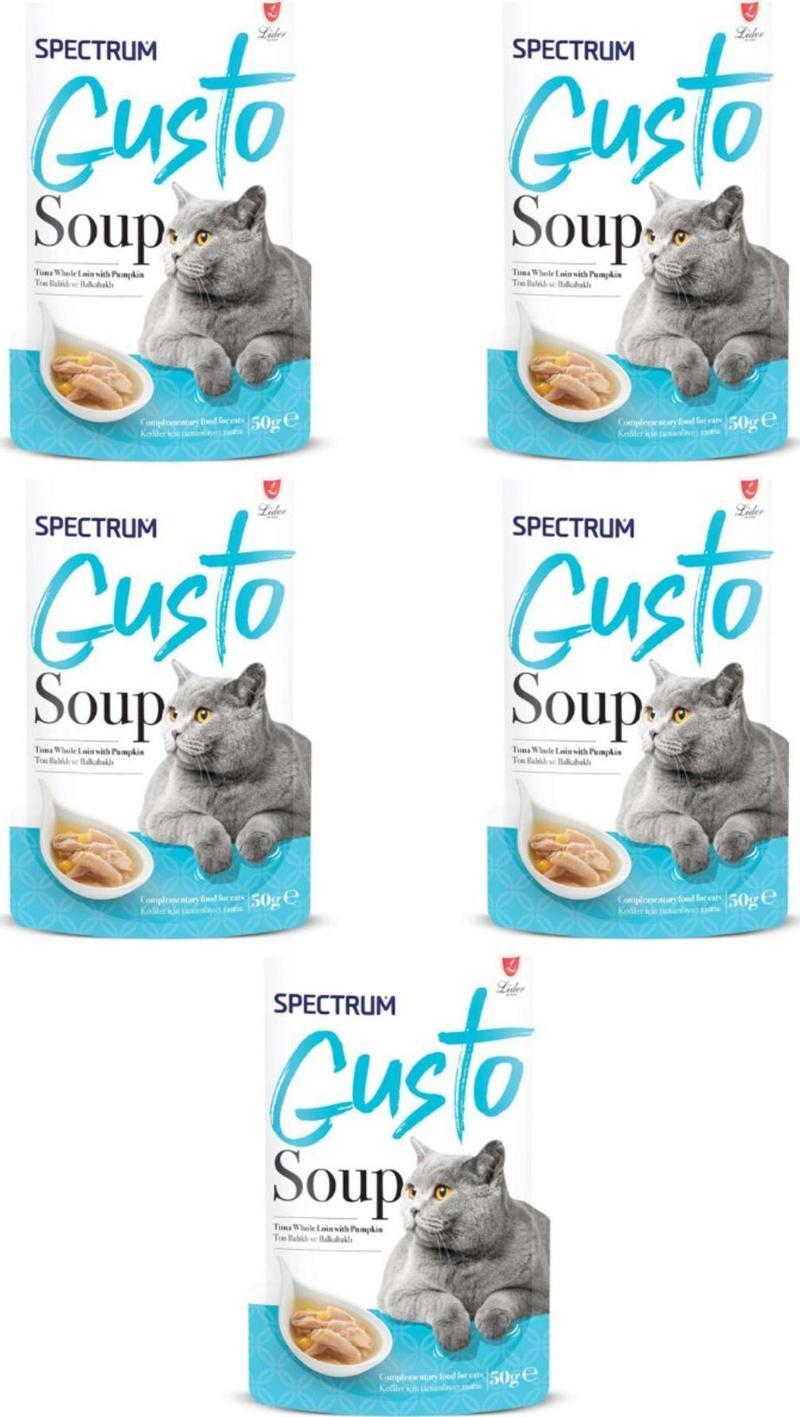 Gusto Ton Balıklı ve Bal Kabaklı Kedi Çorbası 50gr - 5 Adet