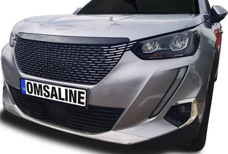 Peugeot 2008 Krom Ön Tampon Ucu Taşlı 2019 ve Sonrası
