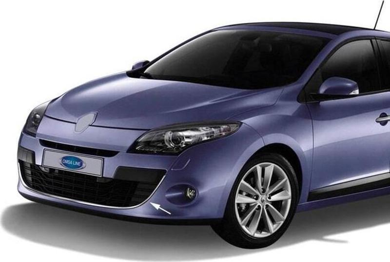Renault Megane 3 (Touch&Touch Plus) Krom Ön Panjur U Formlu 2013-2016 Arası