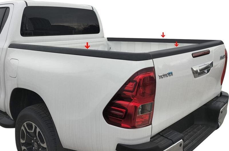 Toyota Hilux Kasa Kenar Koruma Set Abs 3 Parça 2015 ve Sonrası