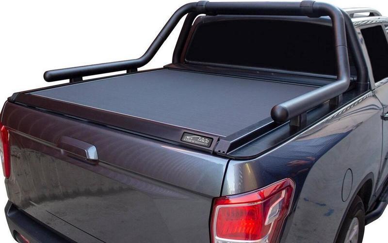 Isuzu D-Max Omback Sürgülü Bagaj Kapama Siyah 2005-2012 Arası