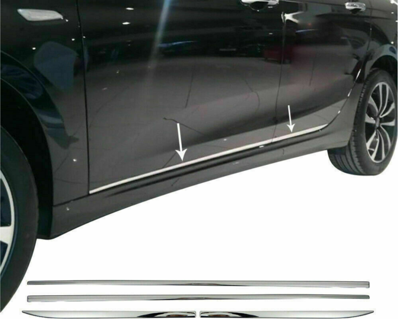 Fiat Egea Station Wagon Krom Yan Kapı Çıtası 4 Parça 2016 ve Üzeri