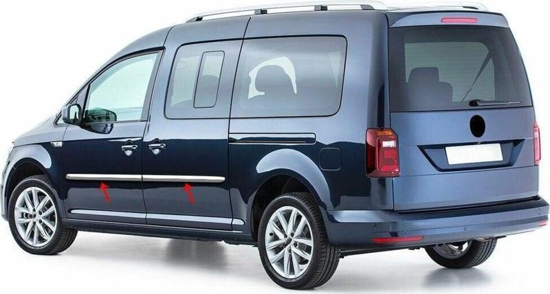 VW Caddy Krom Kapı Çıtası 2015/2020 Arası Paslanmaz Çelik