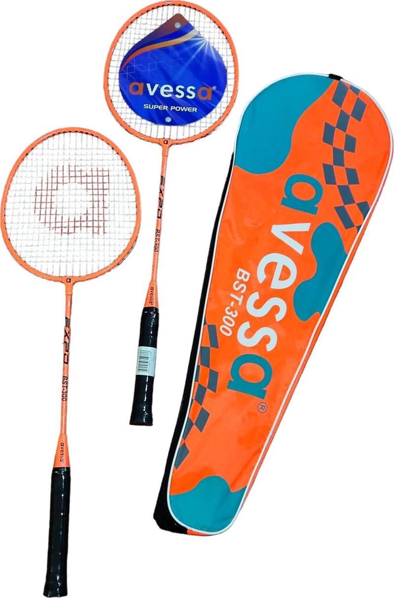 Bst-300T Badmington Raket Set Turuncu
