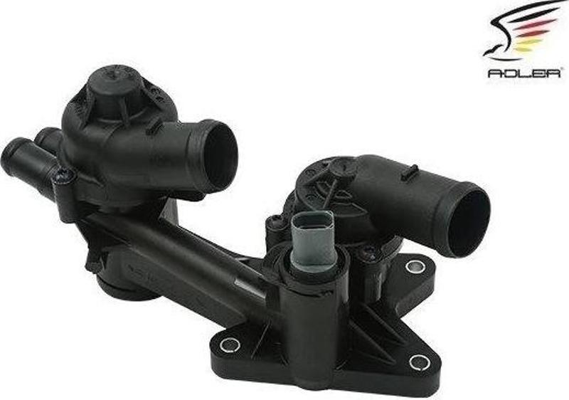 03C121111H Termostat Yuvası Komple 83C-100C-87C-102C - Golf-Jetta-Octavıa-Passat-1.6 Lt.-Fsı-Blf-Bag