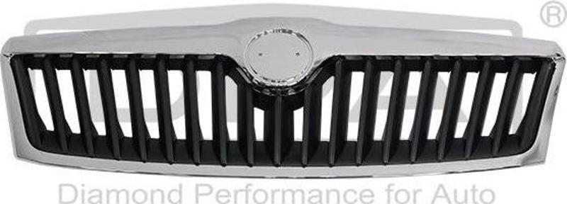 1Z0853661A668A Panjur Ön Komple Krom Çıtalı - Octavıa 2009-2013 -Facelıft-