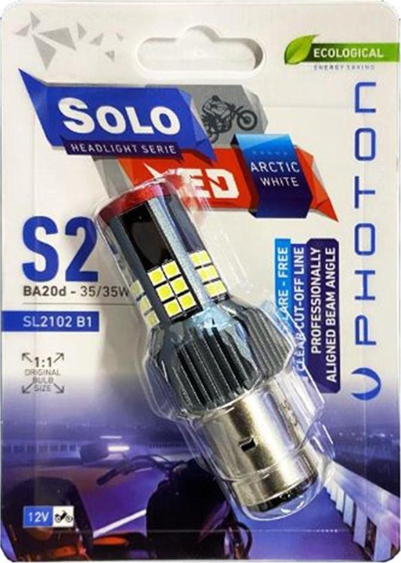 SOLO S2 LED 12V (SL2102 B1) Motosiklet Led Ampül