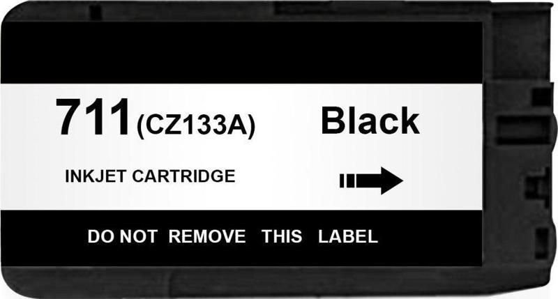 HP 711BK (CZ133A) UYUMLU Siyah KARTUŞ - HP Designjet T120 / T520