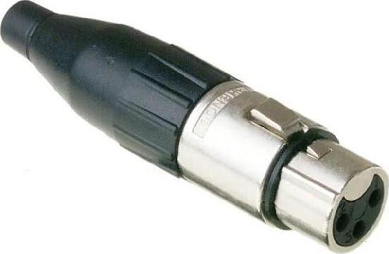 AC3F 3 Pin XLR Dişi Konnektör