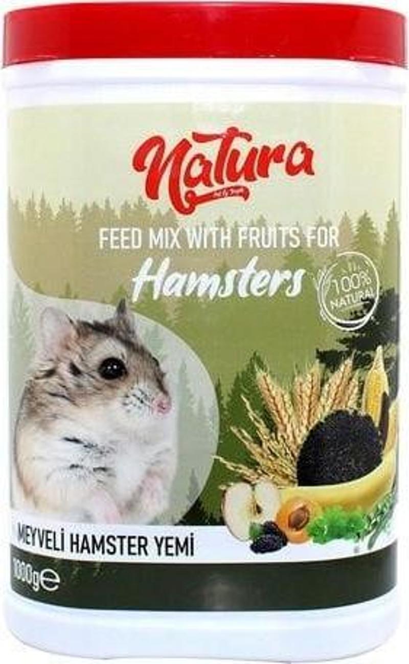 Feed Mıx Wıth Fruıts For Hamsters 1000 Gr - Petshopundan