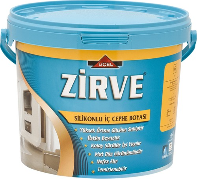 TEK ZİRVE SİLİKONLU PLASTİK İÇ CEPHE BOYASI 3,5KG