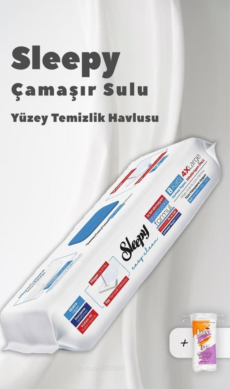 4XL Mopa Uyumlu Çamaşır Sulu Havlu ve Pamuk