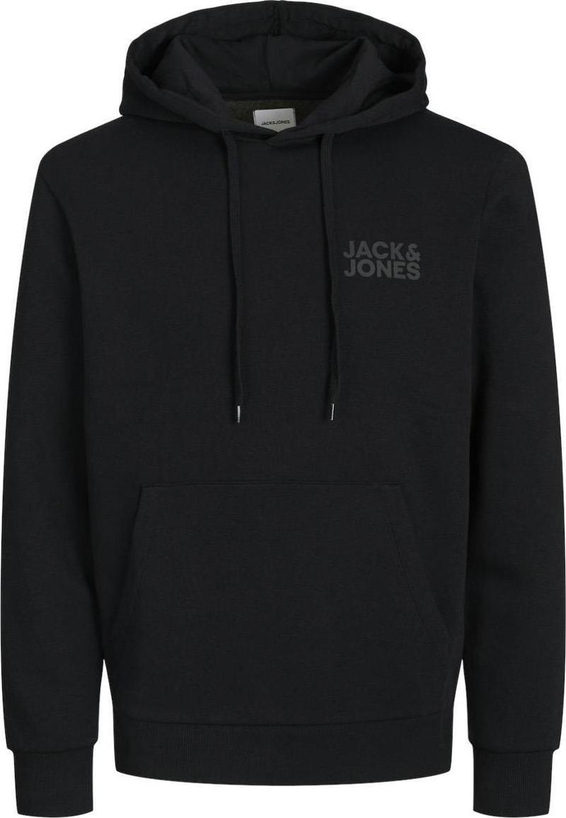 12152840 Jjecorp Logo Sweat Hood Noos Siyah Küçük