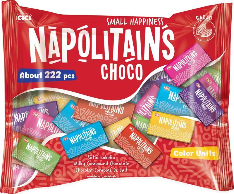 Napolitains Çikolata 1000 Gr. (1 Poşet)